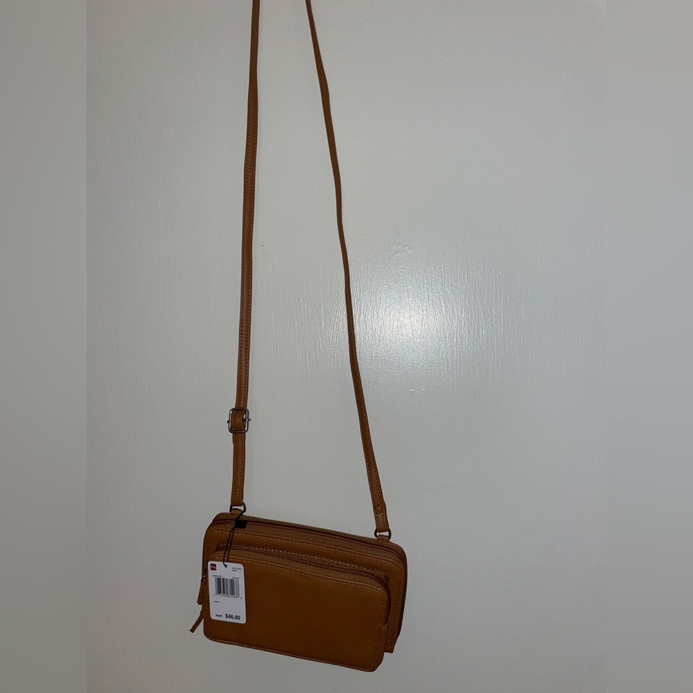 NWT Mundi Tan Crossbody Bag - Picture 2 of 4